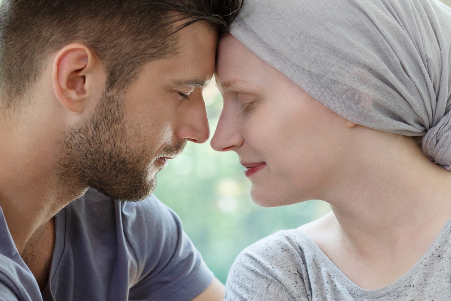 Couple After Chemo Treatment